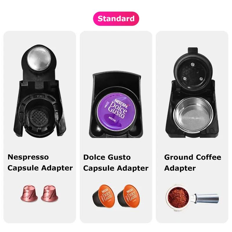 HiBREW 19 бар 3 в 1 многофункциональная Капсульная кофемашина для эспрессо Dolce gusto