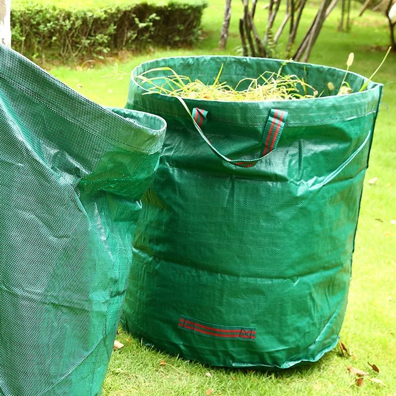 

Garden Waste Bags, 72 Gallons Reusable Yard Leaf Bag, Durable & Portable Garden Storage Bags with Dual Handles, 4 Pack