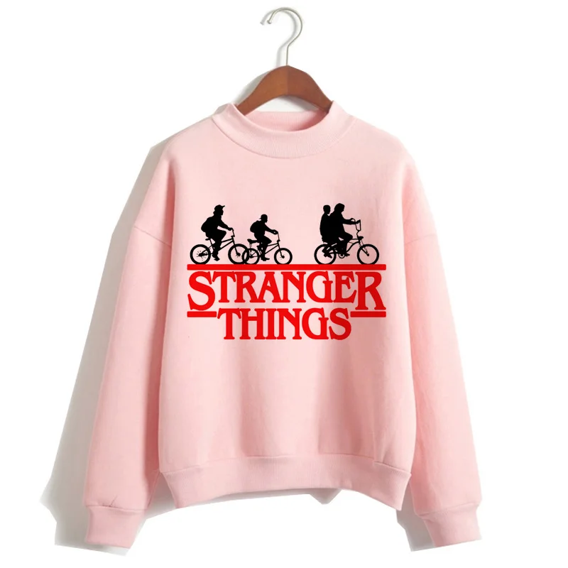 Женская толстовка в стиле Харадзюку Stranger things Спортивная Толстовка хип хоп с