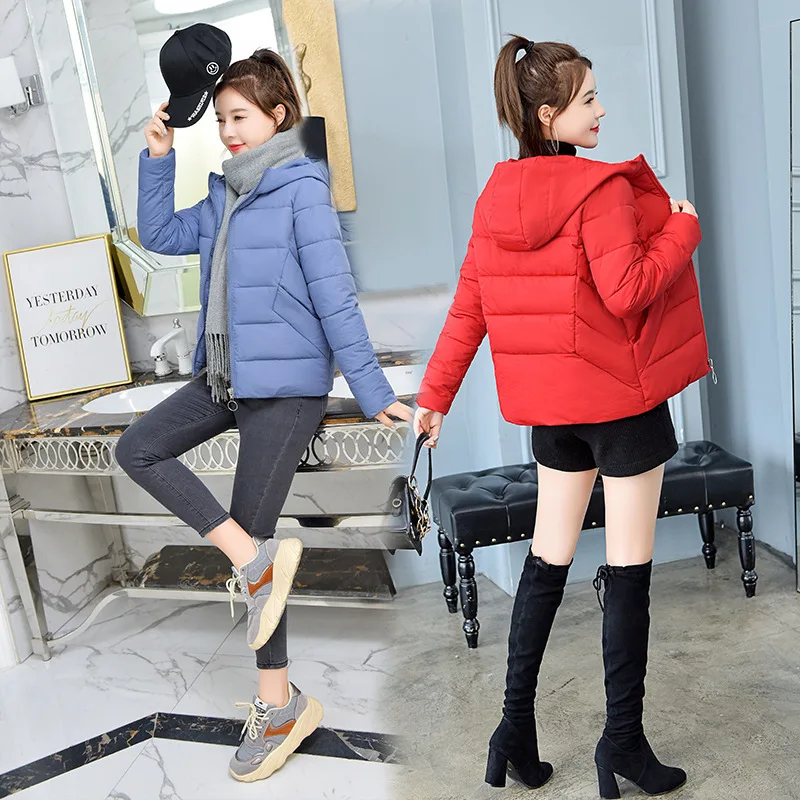 

China Gedi Love Cotton Coat Women's Short Winter 2019 New Style Korean-style Slimming Cotton-padded Clothes Women's Loose-Fit Pa