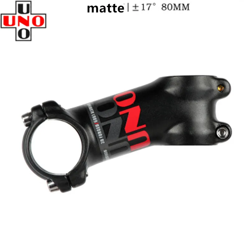 matte17 80mm UNO 7 горный велосипед самоходный 60/70/80/90/100/110/120/130 мм - Color: matte17 80mm