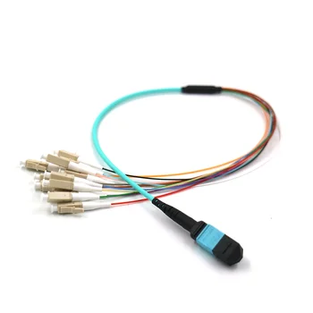 

MPO to LC 24 Cores Fiber Optic Patch Cord Cables 3M Telecom Optical Fiber Jumper