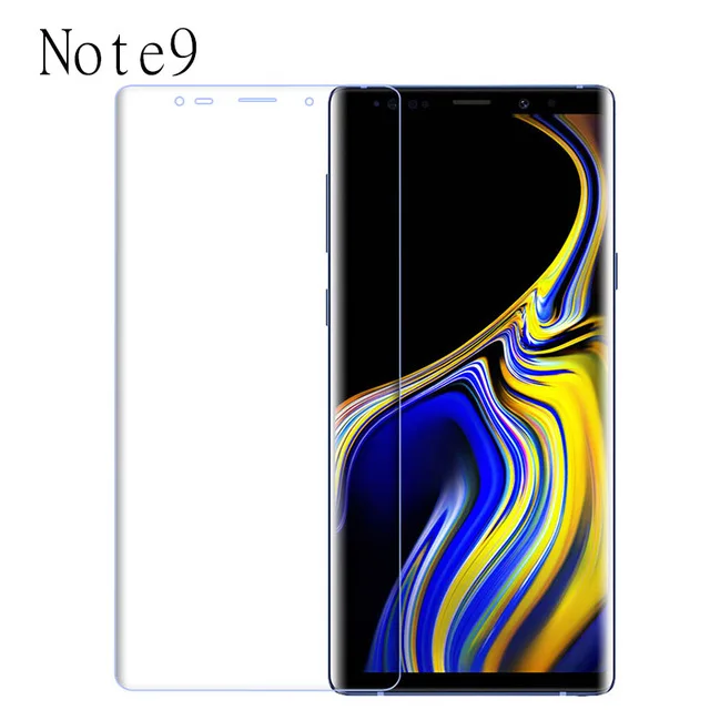 For Galaxy Note 9 9D полностью изогнутая Гидрогелевая пленка для samsung Galaxy Note 8 9 10 S7 S8 S9 S10 Plus S10E Защитная мягкая пленка не стекло - Цвет: For Galaxy Note 9