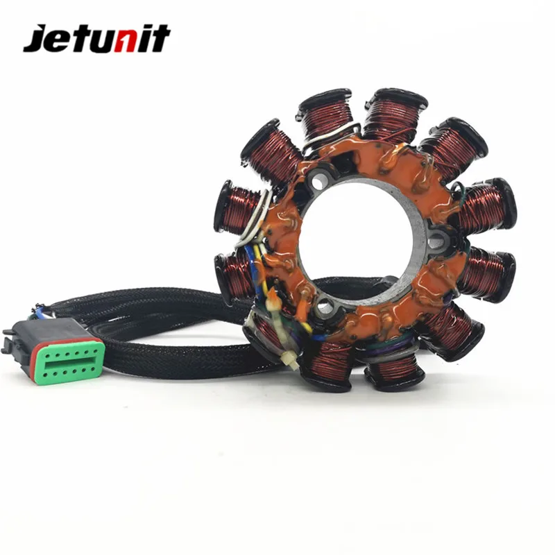 Магнитный генератор статора Jetski для Kawasaki 21003-3744 2000-2002(SKI 1100 STX DI) 2001-2004(SKI ULTRA 130 D.I)