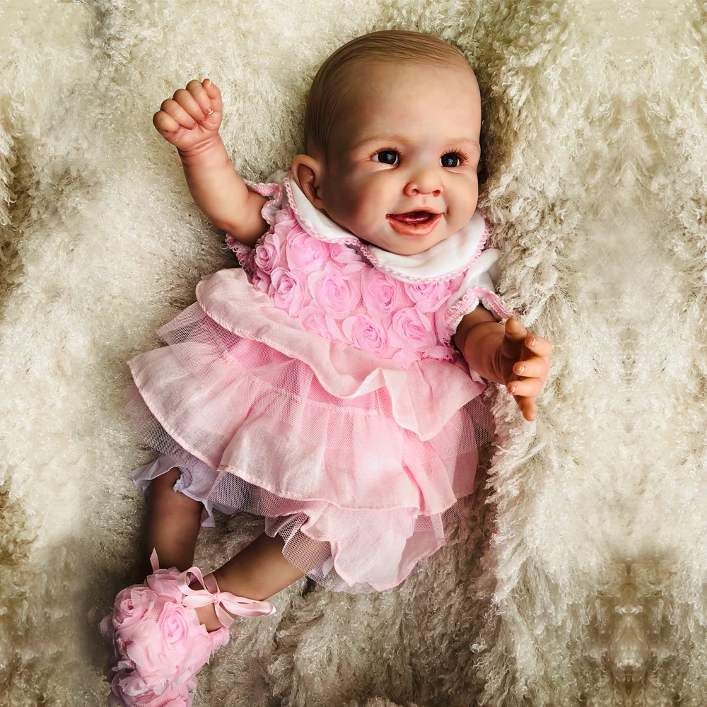 OtardDoll Exquite Bebe Reborn Baby Doll Artist картина ручной работы полностью кремниевый винил реалистичные куклы-реборн принцесса bonecas