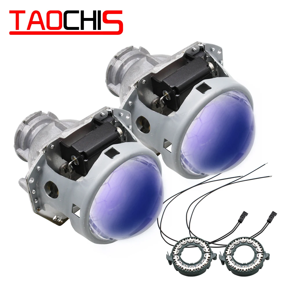 Биксеноновые прожекторы TAOCHIS 3 0 дюйма для Hella 3/5 g5 сотовые футбольные синие