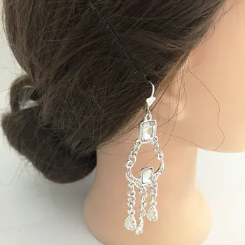 

Morocco Earring Vintage Hollow Flower Tong Drop Earrings Algeria Caftan Wedding Gold Earrings Fashion Jewelry Moon Shape