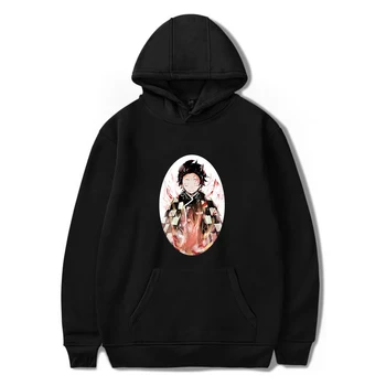 

2019 New Demon Slayer Kimetsu no Yaiba Hoodies Men/women Hoodie sweatshirts Spring Autumn Winter Fashion Casual Outwear