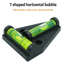 

Horizontal Bubble Triangle Level Mini Measurement Instrument Spirit Level Camping Caravan Motorhome Bubble Aid Measuring Kit