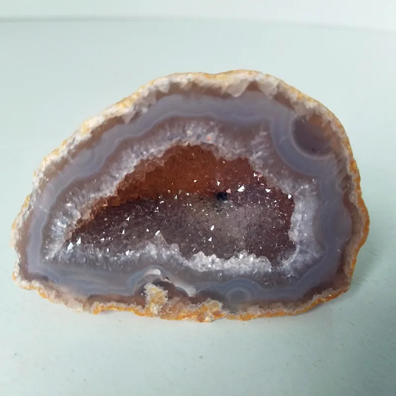 

Naturalstone agate geode Crystal cluster Beautiful home decor