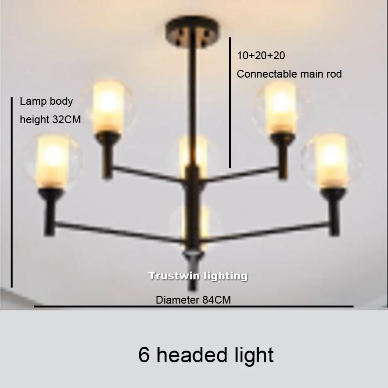 6 headed light