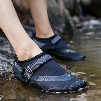 

Unisex Quick Drying Aqua Water Shoes Mens Womens Swim Shoes Beach Sports Barefoot Upstream Hiking Sneakers for Fishing Diving
