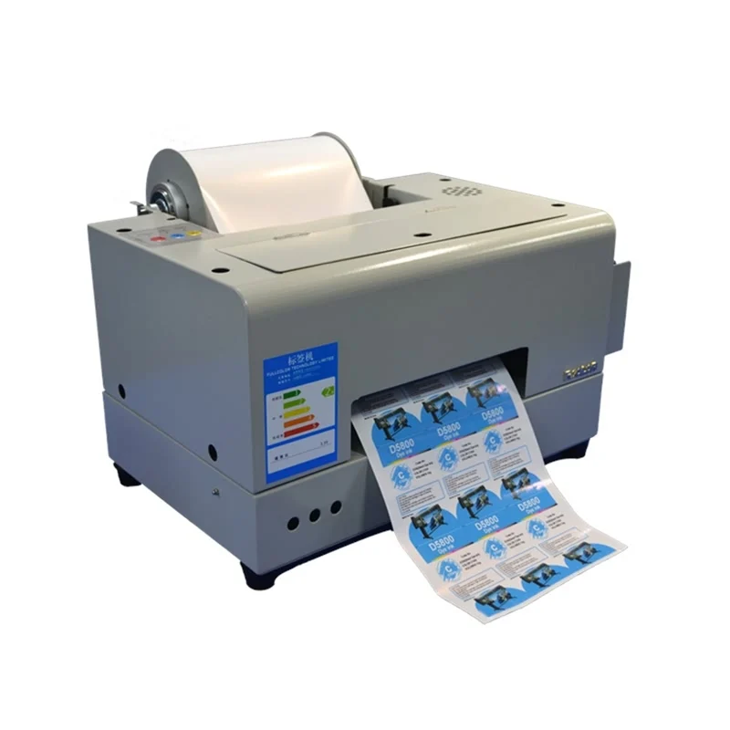A4 Digital Color Label Printer Water Based Label Printer Waterproof Desktop Bottle Label Printing Machine
