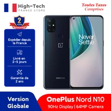 Oneplus N10 Nord N10 5G Global Version Smartphone 6.49" 90Hz Display 6GB RAM 128GB ROM 64MP Quad Camera  Snapdragon Octa Core