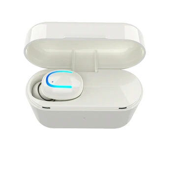 

HBQ-Q26 Wireless Bluetooth 4.2+EDR Mini Single Ear Earphone Earbuds 500mAh Charging Box Headset