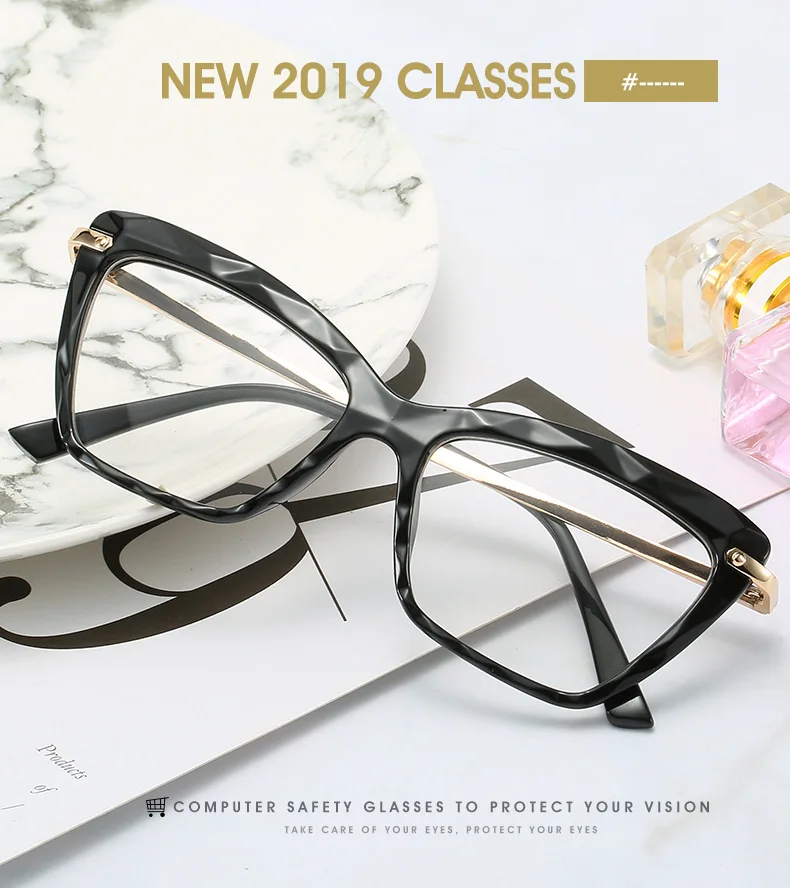 RBENN кошачий глаз оптическая оправа женские брендовые дизайнерские модные стильные очки для женщин оправа очки женские Oculos De Sol