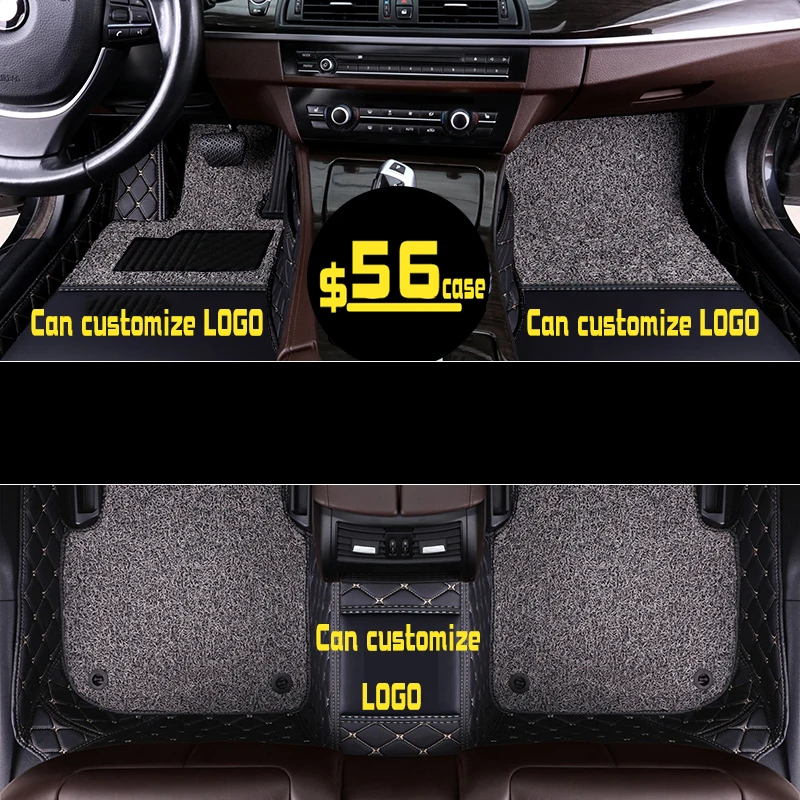 Пользовательские автомобильные коврики для ног роскошные Dodge caliber attitude Journey caravan