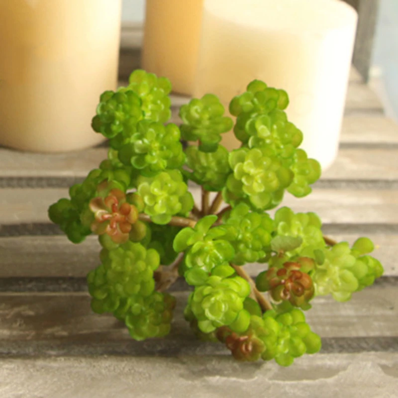 Office Desk Table Display Artificial Succulent Plant Fake Indoor Outdoor Decor
