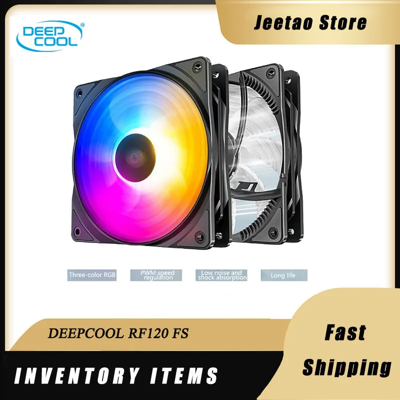 Rf120 Rgb Led Fan 120mm New Purple/blue 