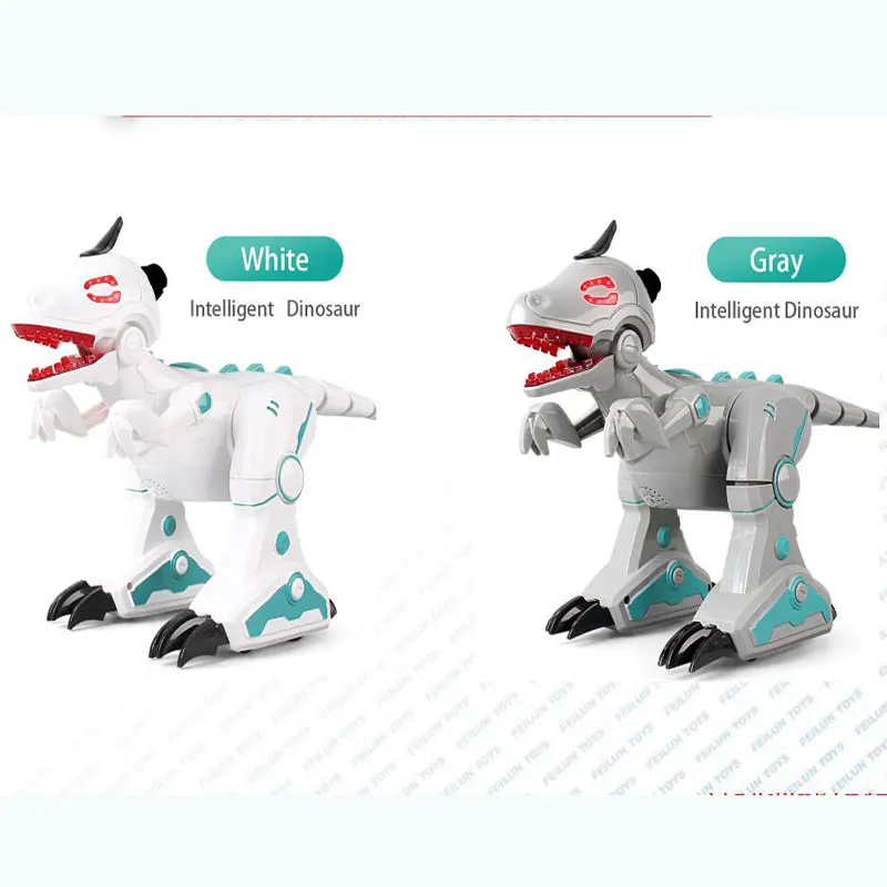 Радиоуправляемый робот динозавр Интеллектуальный интерактивный умный ходьба Танцы Пение Электронные Домашние животные Образование Детские игрушки