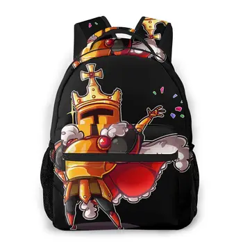 

King Knight New Pattern knapsack Shovel Knight Teens Books Backpack