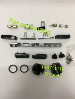 

1set for psvita for ps vita psv 1000 game console button keypad edge with screws and sticker black