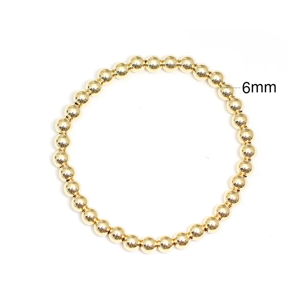 Beadsnice ID40012smt4 многослойный браслет из бисера 2 мм-6 мм Ювелирные изделия ручной работы с золотым наполнением/Стерлинговое Серебро/розовое золото на выбор