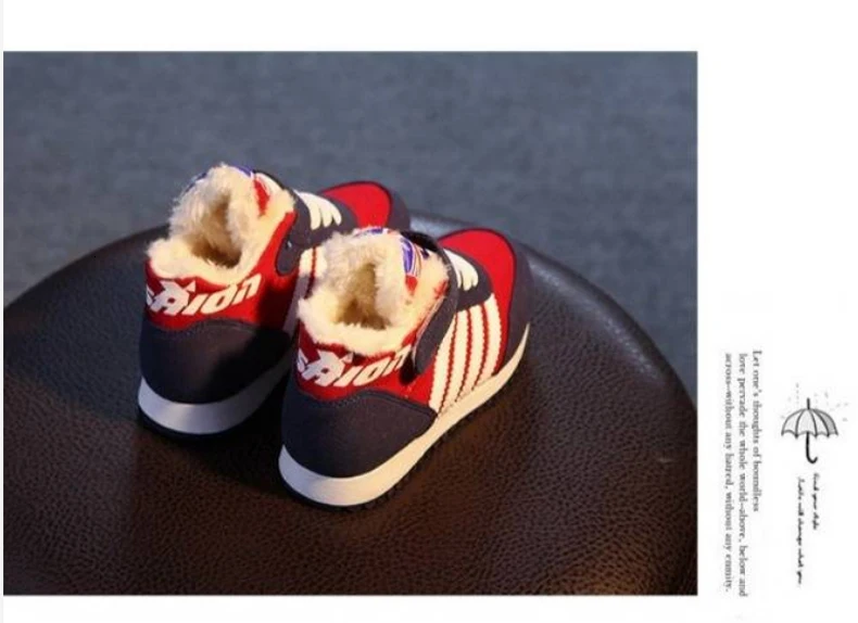 New Fashion Winter Children Breathable Soft Sneakers Girls Comfort Casual Shoes Boys Keep Warm Running Sports Tennis Shoes