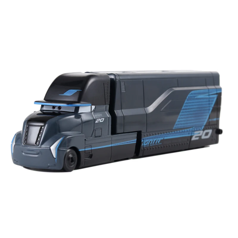 Подлинная disney Pixar Racing 2 3 игрушки Молния Маккуин Джексон шторм майка дядюшка Truck1: 55AlloyModel автомобиль Детский подарок на год