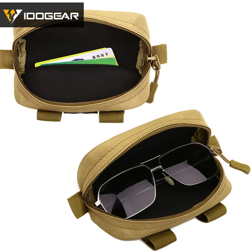 IDOGEAR тактический Molle футляр для очков ударопрочный защитный ящик портативные прогулочные солнцезащитные очки Чехол для очков