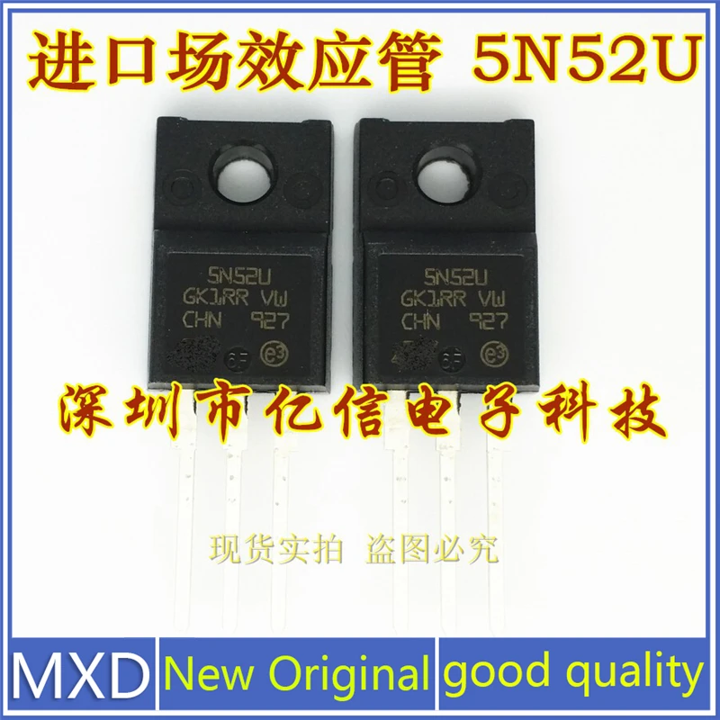 

5 шт./лот новая Оригинальная 5N52U полевая МОП-трубка STF5N52U TO220F хорошее качество