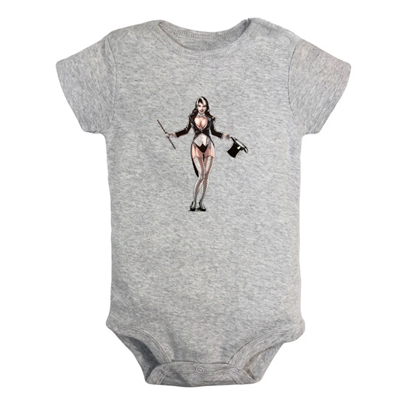 Zatanna/любовница волшебного милого кота и девочки, служба доставки Kiki, комплекты для новорожденных, комбинезон, боди для младенцев, одежда - Цвет: JcBaby2120GD