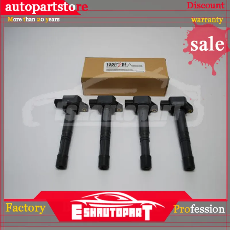 4 шт./партия 30520-PNA-007 NewIgnition катушка для Honda ACCORD 03-07 ODYSSEY 05-08 CRV 02-06 2.0L 2.4L 30520-RAA-007 автомобильные аксессуары