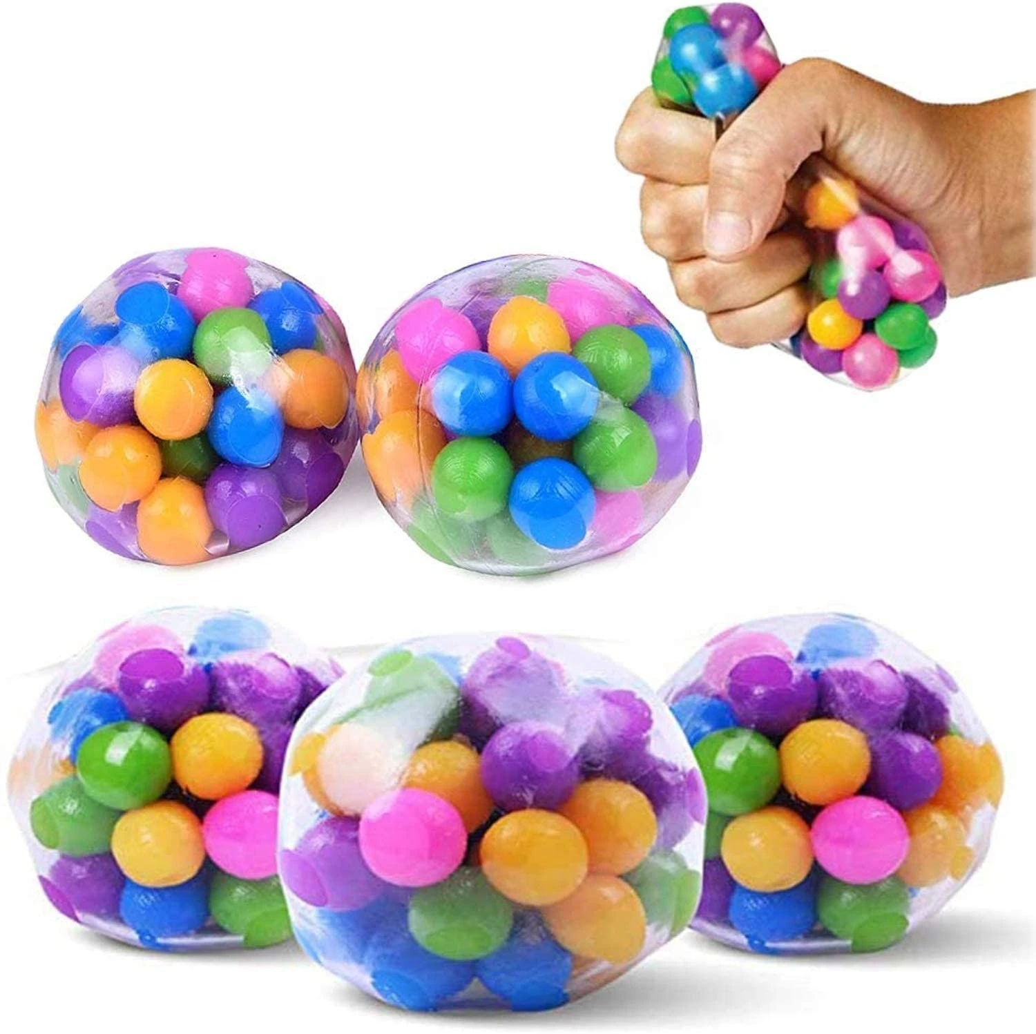 Balle antistress 5pc Color Sensory Toy 
