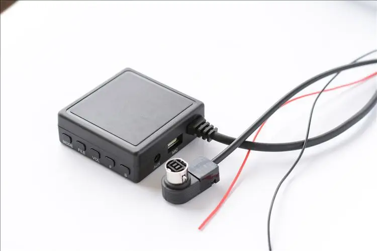 Автомобильный Bluetooth 5,0 AUX USB музыкальный адаптер беспроводной Аудио проводной микрофон адаптер для Alpine Ai-NET JVC KS-U58 PD100 U57