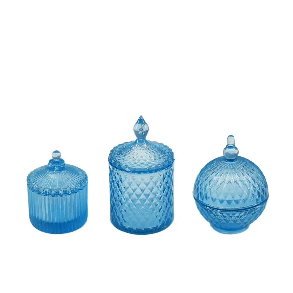 1:6 doll house mini model furniture accessories Glass texture candy jar 13