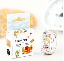 Новинка Kawaii васи лента DIY Украшение скрапбукинг планировщик великолепный блеск Маскировочная лента клейкая лента этикетка наклейка - Цвет: m