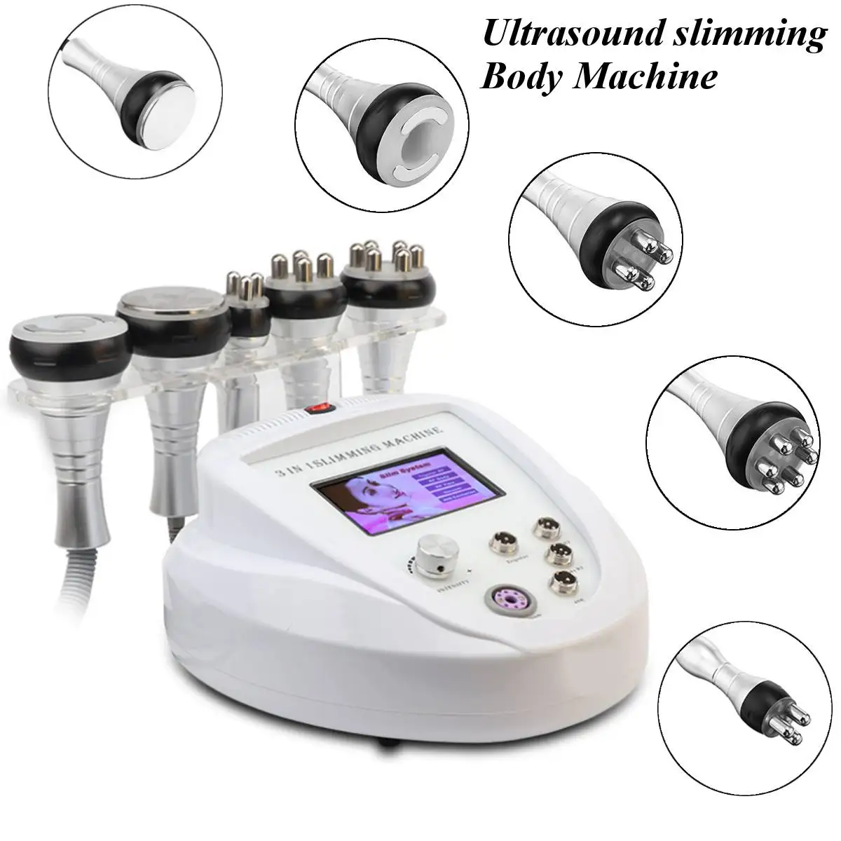 Hottest Adjustable Skin Rejuvenation RF Ultrasonic Cavitation Slimming Body Machine for Beauty Salon Lifting Firming Liposuction