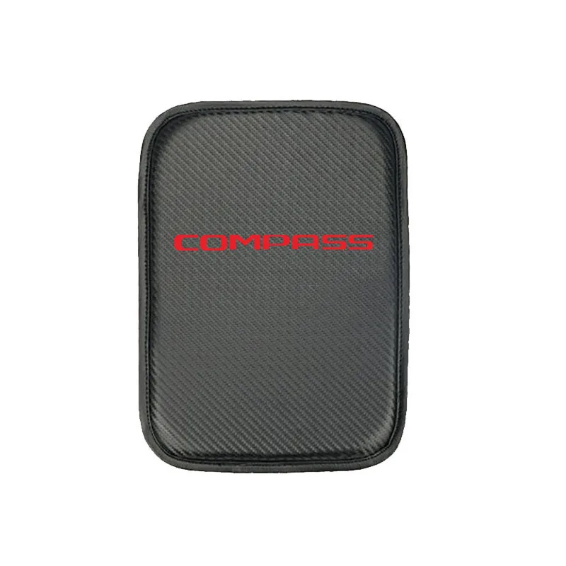 Автомобильный подлокотник для JEED Compass с центральной консолью, увеличивающий рост из искусственной кожи, автомобильные аксессуары - Название цвета: 1PCS