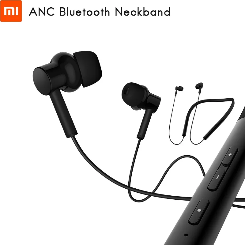 Оригинальные Xiaomi ANC bluetooth-наушники на шею гарнитура цифровой Гибридный тройной драйвер LDAC удобная одежда до 20h воспроизведения музыки