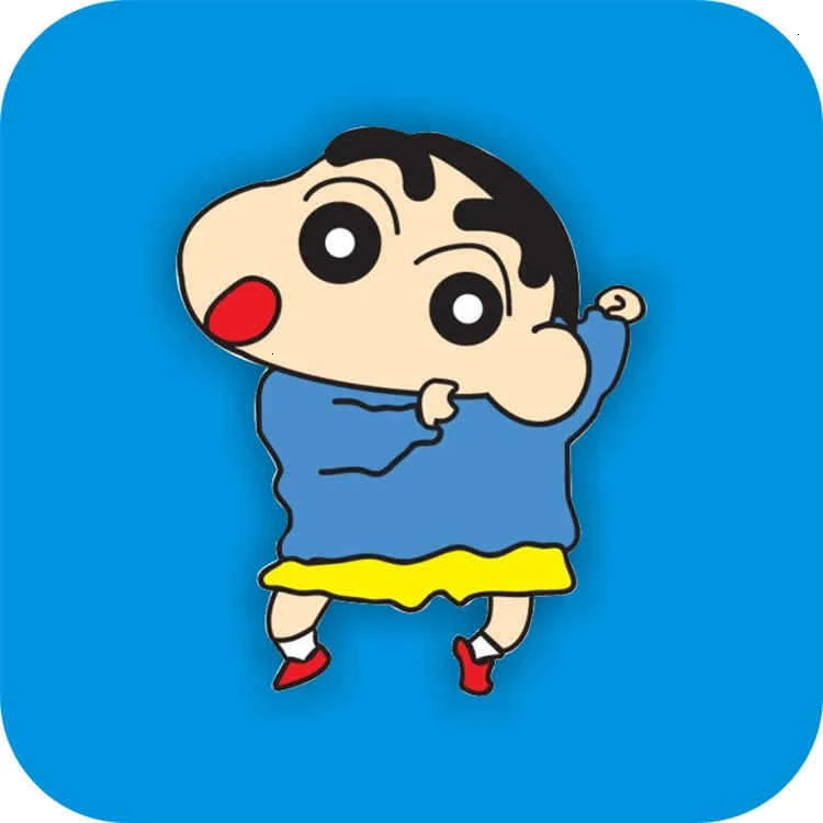 Японский комикс ветер Crayon Shin Chan значок брошь оптом значки детские подарки аксессуары для одежды