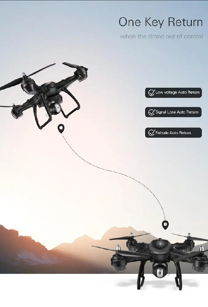 X38 gps Радиоуправляемый Дрон с камерой 1080P WiFi FPV gps Следуйте за мной RC Квадрокоптер профессиональные дроны, Радиоуправляемый вертолет