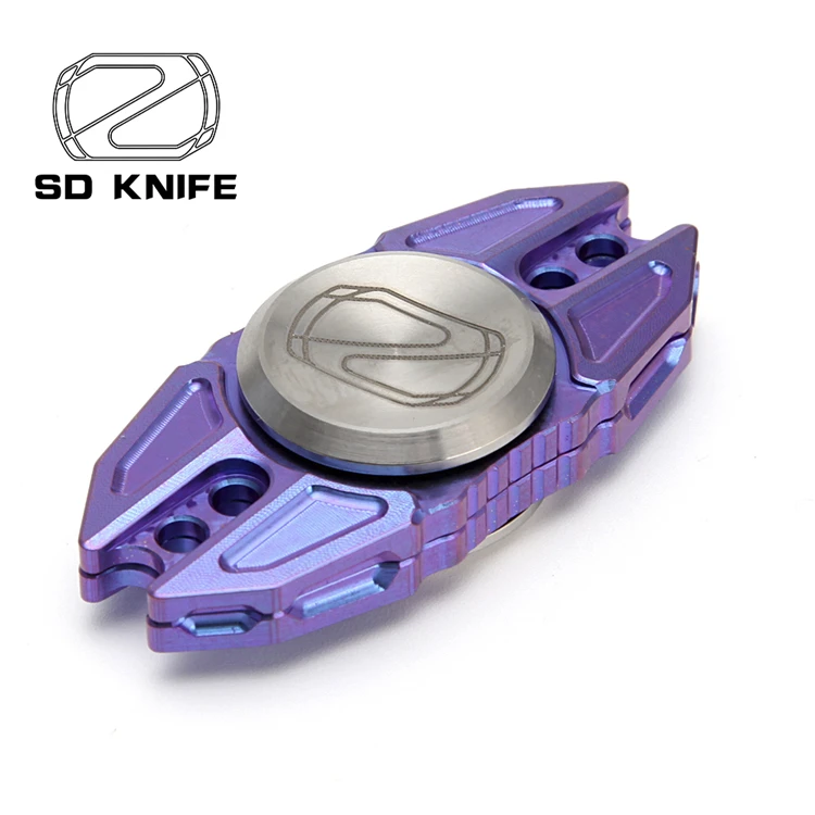 

Fidget Titanium Alloy Hand Spinner Spinning Gyro Etalage Metalen Edc Anti Stress Speelgoed Nieuwe Jaar Geschenken Voor Kinderen