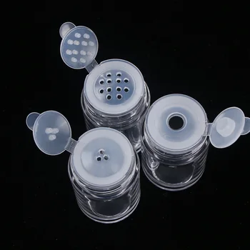 10ml Empty Powder Jars Plastic Transparent Medicine Powder Cosmetic Container Bottle Small Test Tube Storage Bottle 1