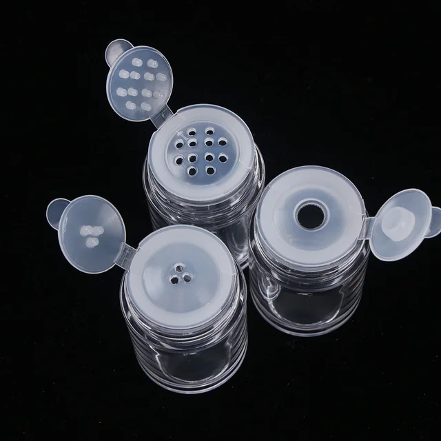 10ml Empty Powder Jars Plastic Transparent Medicine Powder Cosmetic Container Bottle Small Test Tube Storage Bottle 1