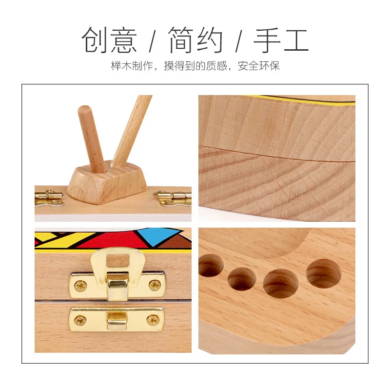 Детская коробка с лиственными зубами для девочек, коробка для сбора зубов, деревянная коробка с лиственными зубами, коробка для мальчиков, ТВ, сохранение юбилея