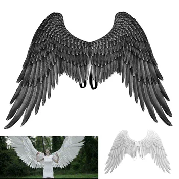 

Halloween 3D Angel Devil Big Wing Carnival Party Performance Prop for Men Women Hogard
