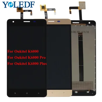 

K6000 Plus LCD For Oukitel K6000 Pro LCD Display Touch Screen Digitizer Assembly Mobile Phone for K6000 LCDs TELA Replace parts