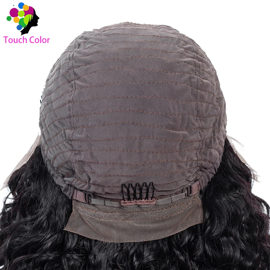 Panda 13*4 Lace Front Human Hair Wigs Brazilian Remy 8-28Inch 150% Density Deep Wave Lace Front Human Hair Wigs For Black Women