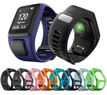 

Silicone Replacement Wrist Band Strap For TomTom Runner 2 3 Spark 3 GPS Watch